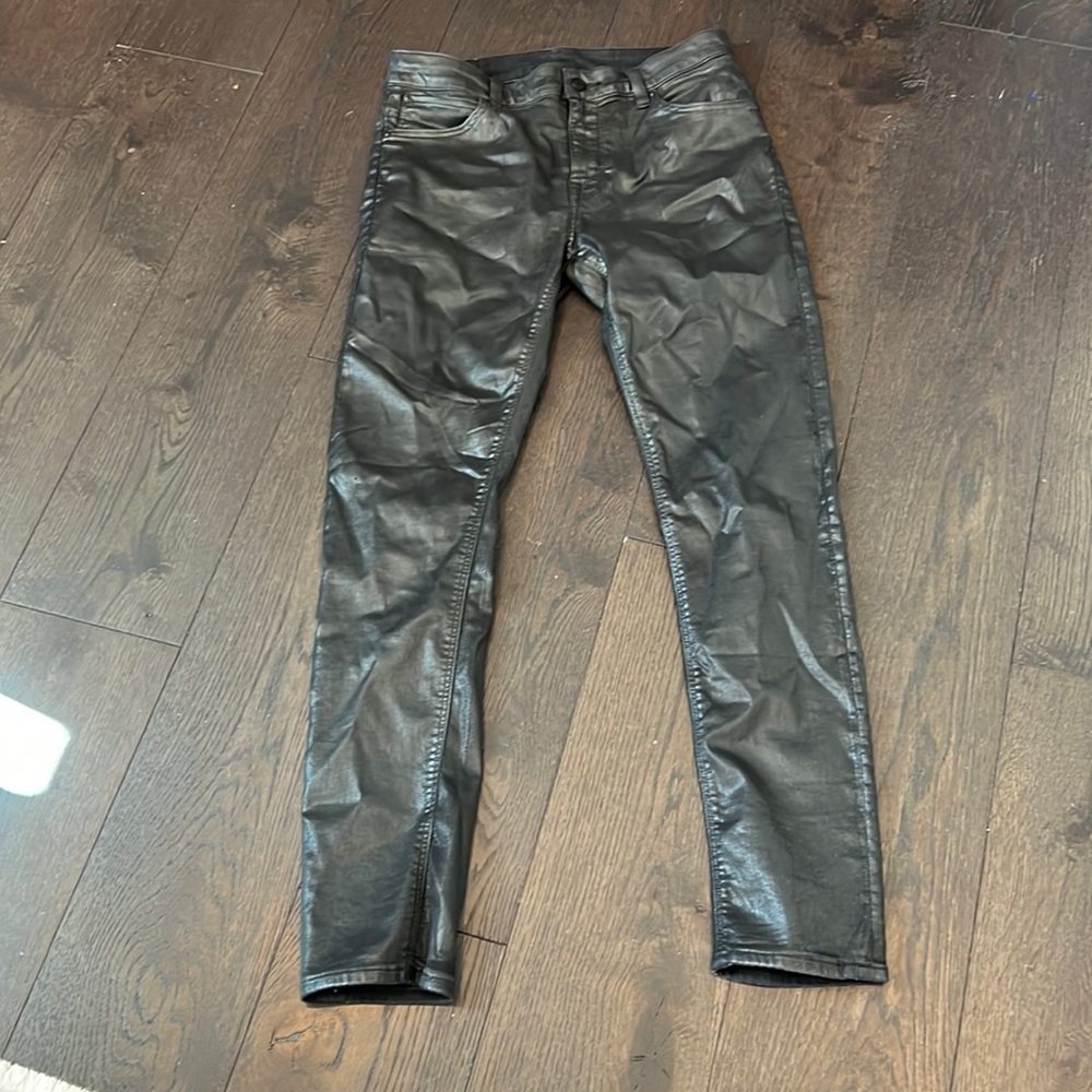ASOS skinny black coated Jean size 32/30 ⭐️